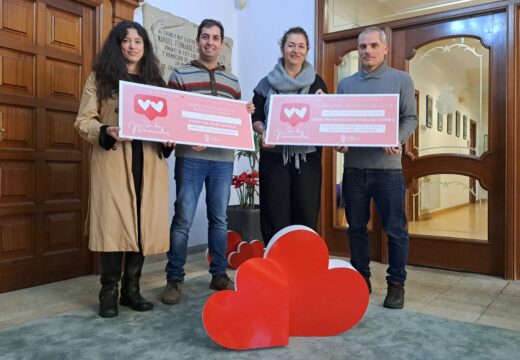 O Concello da Pobra entrega os premios ás persoas gañadoras das accións impulsadas por San Valentín